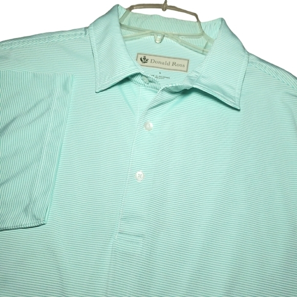 Donald Ross Men's Short Sleeve Shirt Size Large - Picture 1 of 5